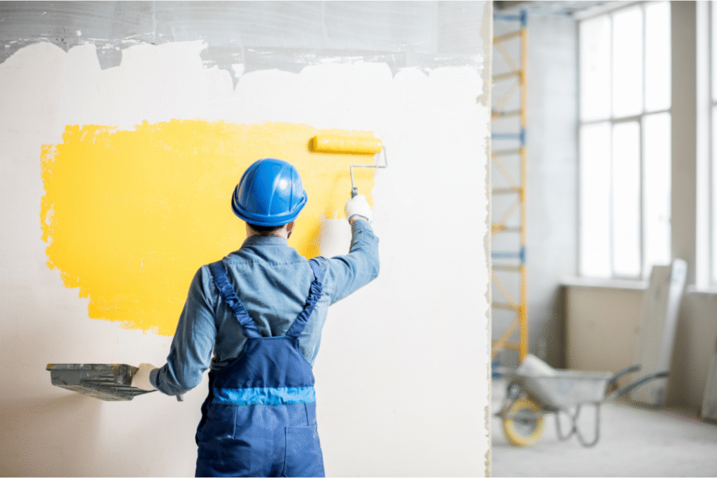 how to paint textured walls